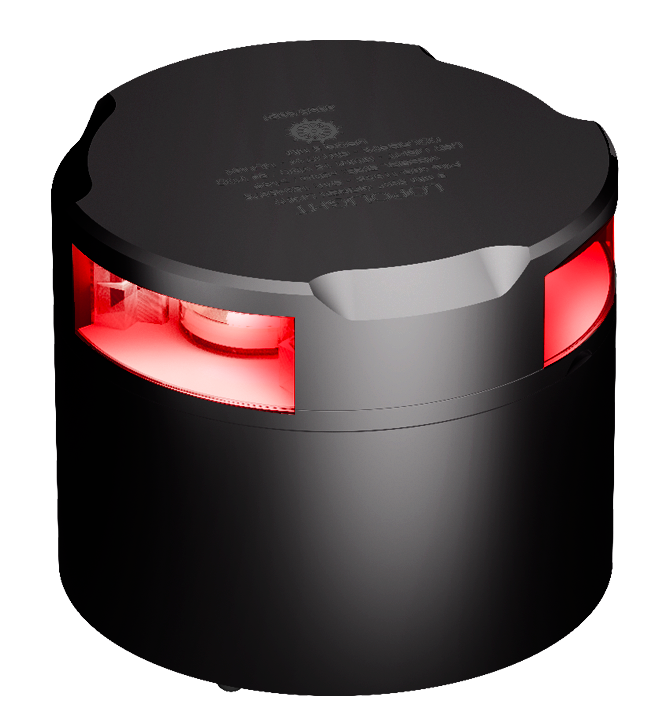 3nm 180° Red, black anodized